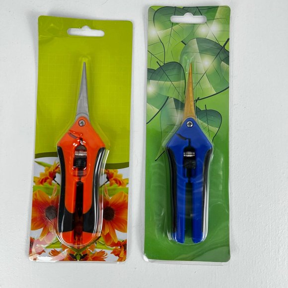 2 Piece Pruning Shears Gardening Hand Pruning Snips - Picture 1 of 10